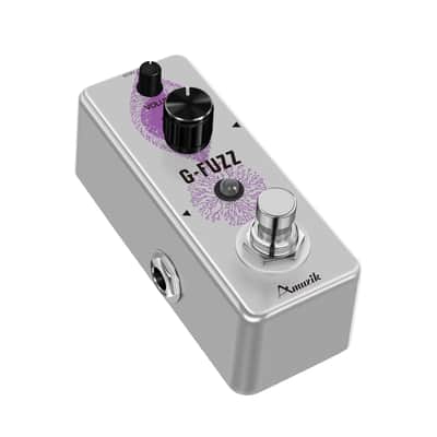 Amuzik G-Fuzz Effect Pedal Analog Vintage Germanium Fuzz Effect Pedal 4 Guitar / Bass True Bypass image 4