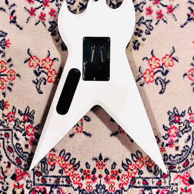 2008 Dean SplitTail Floyd Zakk Wylde w/ OHSC - Limited Edition - Classic White w/ Pinstripe image 5
