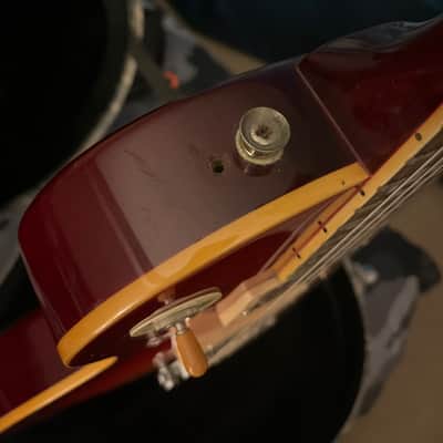 Peter Green Mod Greco Les Paul Style EG 59-60 Single Cutaway Standard 1985 - 1992 - Cherry Sunburst with HSC image 6