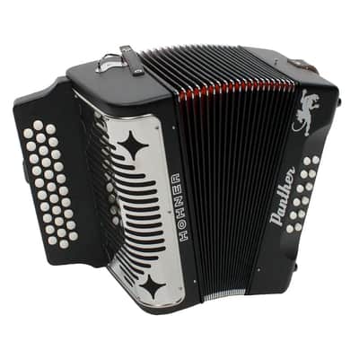 Hohner Panther II Diatonic Accordion - Key of FBbEb image 1