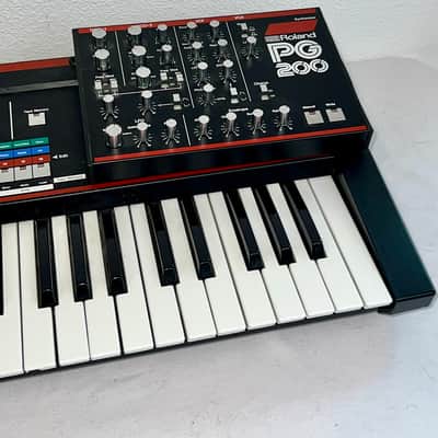 Very Nice Roland JX-3P 61-Key Programmable Preset Polyphonic Synthesizer with PG-200 Programmer  Black, Very Clean Ships Fast  ! image 3
