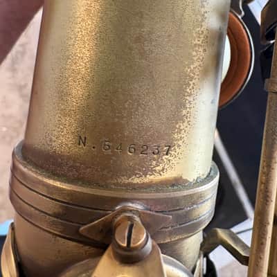 Henri SELMER Paris Reference 54 Tenor Saxophone #546237 Matte Vintage image 8