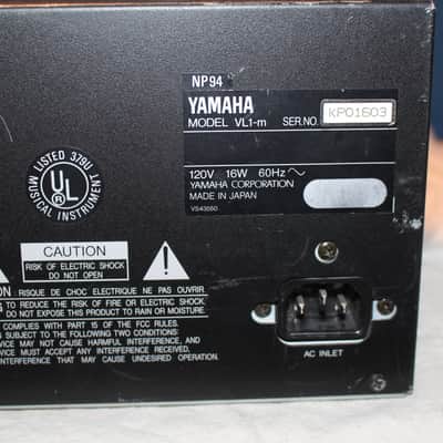 Yamaha VL1-m Virtual Acoustic Tone Generator with BC3 Breath Controller + Disks image 14