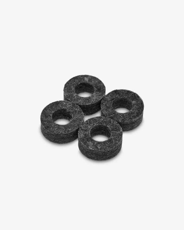 Gibraltar SC-CLF/4 Hi-Hat Clutch Felts (4 Pack) - Black image 1
