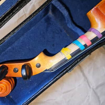 Suzuki No.220 size 1/4 Violin, Japan 1984, Very Good Condition, with case/bow image 12