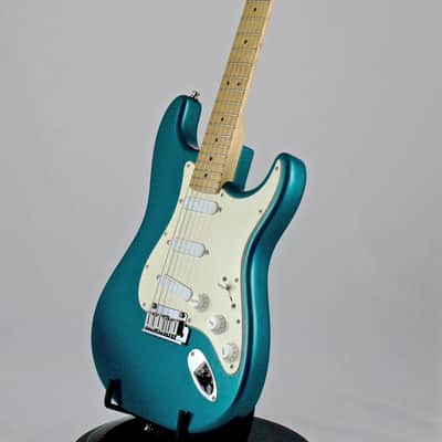 RARE 2001 FENDER AMERICAN SERIES STRATOCASTER AQUA MARINE METALLIC ONLY MADE 1YR image 5