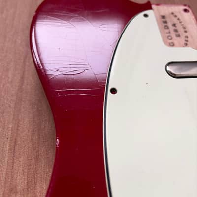 Golden Era Aged Telecaster Body Dakota Red Telecaster body alder 2025 - Dakota Red image 6