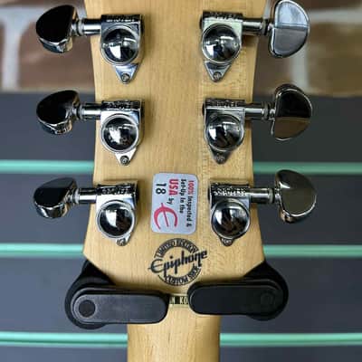 Epiphone USA Map Guitar Natural Satin 2005 Electric Guitar image 8