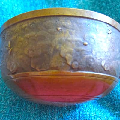 Japanese Rin Singing Bowl Cup Chime - Vintage image 1