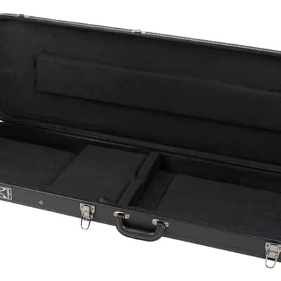 Kaces KHE-FT1 Deluxe Hardshell Electric Guitar Case – 5-Ply Wood, Locking Latches image 1