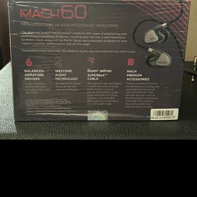 Westone Audio Mach 60 6-driver Universal In-ear Monitors 2026 image 2