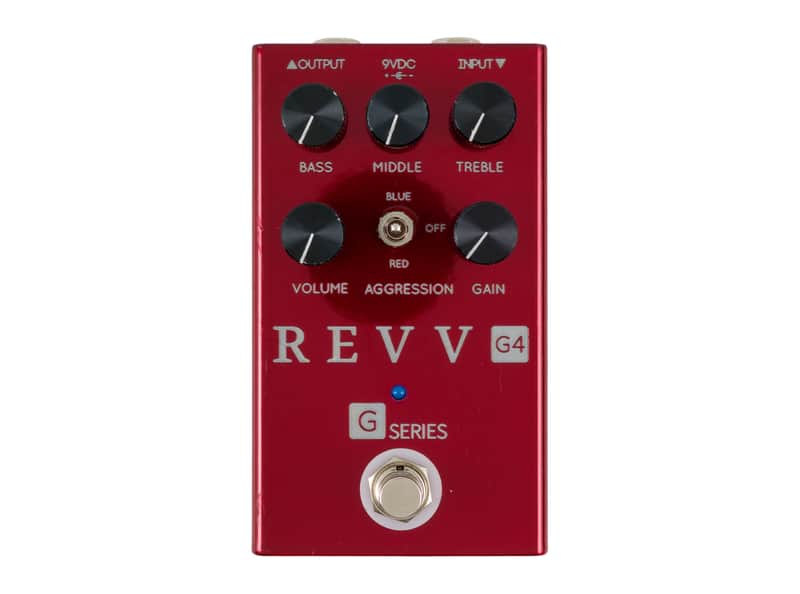 Revv G4 V1 Distortion Pedal (Red) [USED] image 1