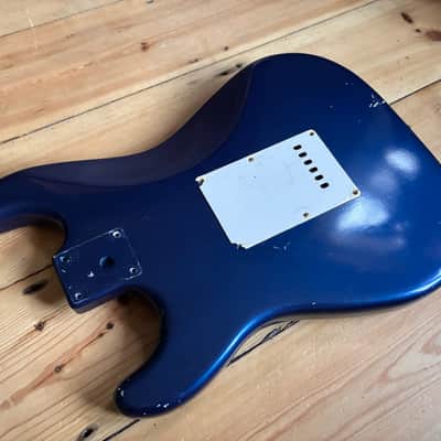 Squier Strat by Fender Affinity Series Stratocaster Guitar Body 2003 Roadworn image 13