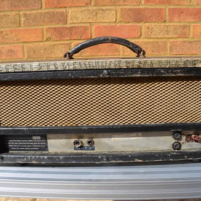1963-1965 Selmer Treble N' Bass Fifty Croc Skin 50 Watt Valve Guitar Amplifier (just serviced, perfectly functioning, vintage & rare) image 5