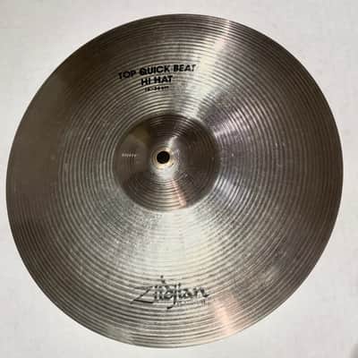 Zildjian Quick Beat Platinum 14” Hi-Hats 1986-88 - Platinum image 2