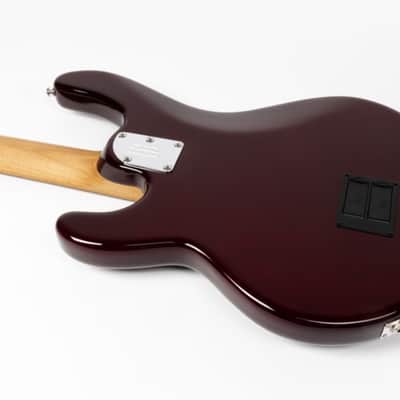 Ernie Ball Music Man StingRay 4 H Special, Translucent Oxblood / Roasted Maple *ON ORDER ETA  April 2026 image 4