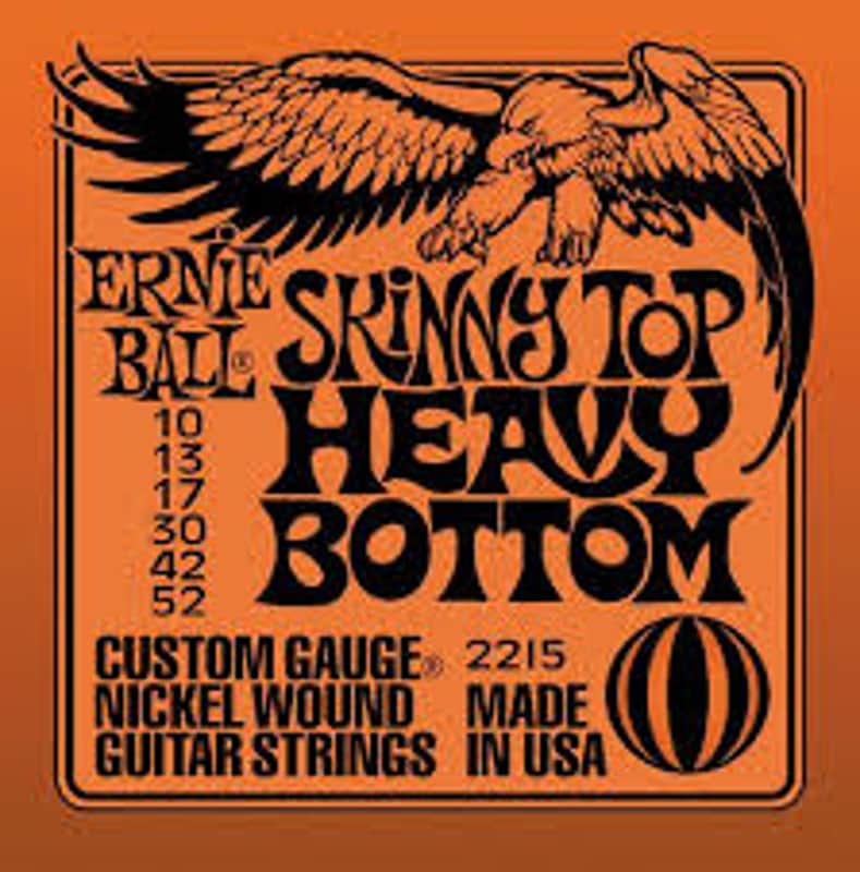 Ernie Ball 2215 Skinny Top Heavy Bottom Slinky Electric Guitar Strings .010-.052 image 1
