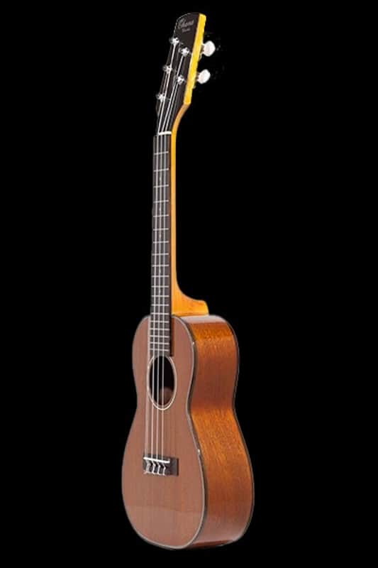 Ohana CK-35G-5 All Solid 5 string Mahogany Concert Ukulele with Gig Bag -Blem image 1