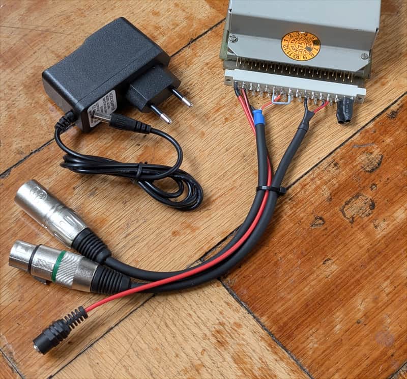 With audio demo: Vintage Telefunken V672/2 mic preamp - variable