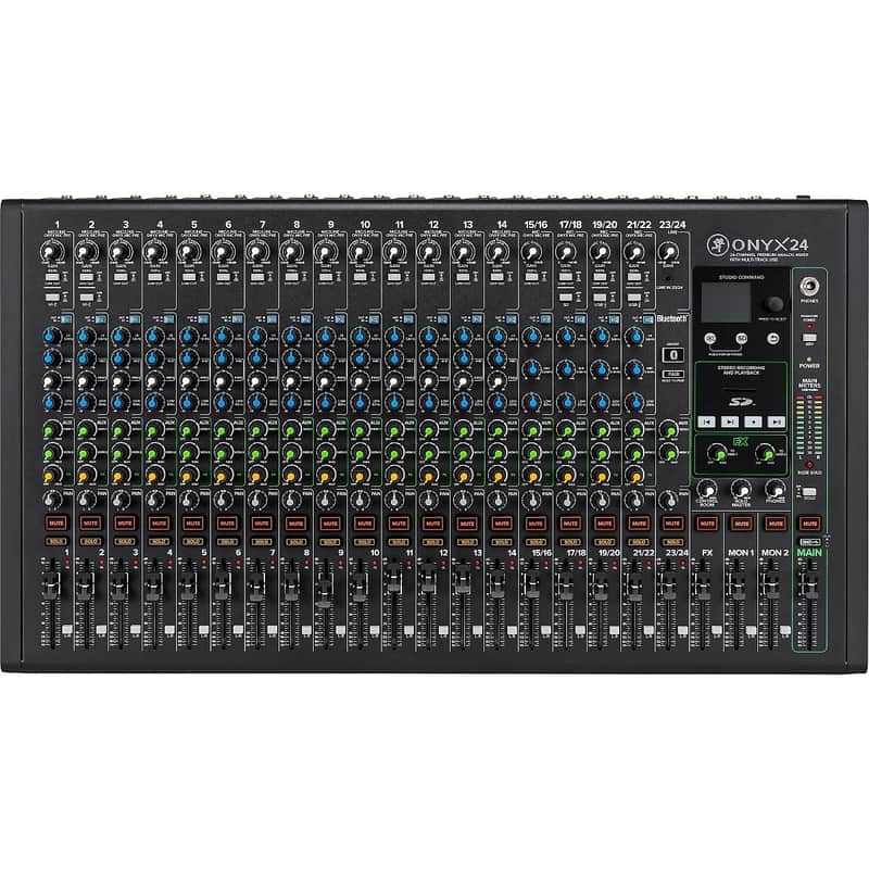 Mackie Onyx24 24-Channel Analog Mixer with Multitrack USB image 1
