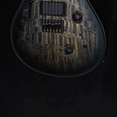 PRS Mark Holcomb Signature Model in Holcomb Wraparound Blue Burst image 2