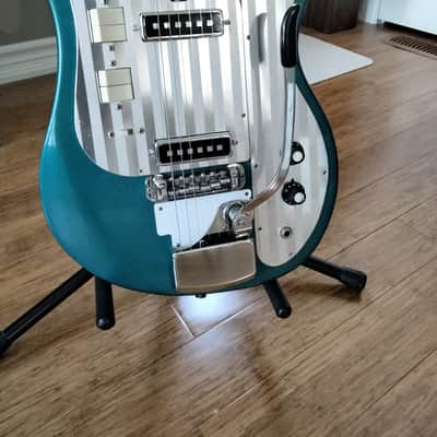 1965 Silvertone 1436 Turquoise, Japan image 2