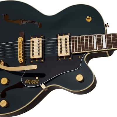 Gretsch Limited G2420TG Streamliner Hollow Body Electric Guitar with Bigsby Cadillac Green image 3