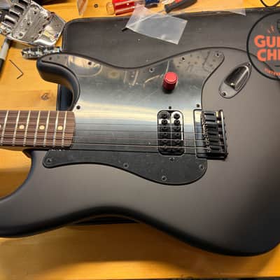 2024 Fender Tom DeLonge To The Stars Stratocaster Satin Black Signed COA image 13