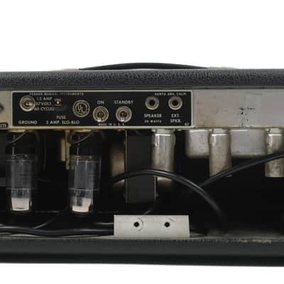 Vintage Fender Bassman Black Panel Head Owned by Miguel Briseño of Lord Huron image 11
