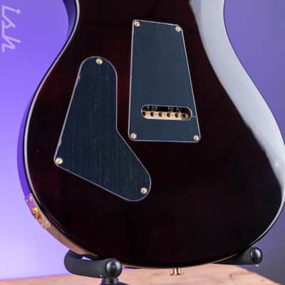 PRS Custom 24-08 10-Top Black Gold Wraparound Burst image 9