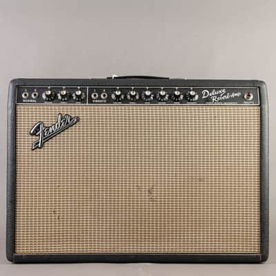 Fender Deluxe Reverb AB763 1966, Black image 2