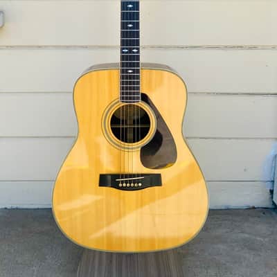 YAMAHA FG-345 VINTAGE ACOUSTIC GUITAR W CASE (USED) - 1979 image 2