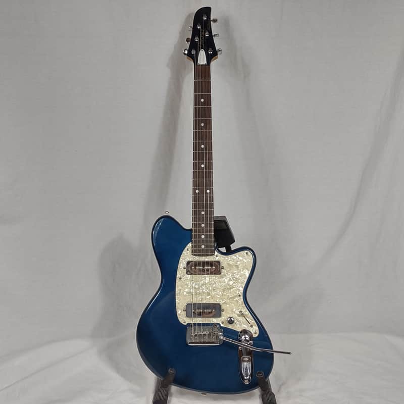 Ibanez Talman TC620 Metallic Blue Matching Headstock | Reverb