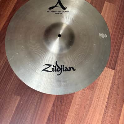 Zildjian 18" A Series Medium Thin Crash Cymbal - Traditional image 1