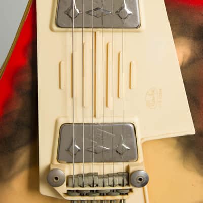 Immagine Wandre Selene II Semi-Hollow Body Electric Guitar (1962), black hard shell case. - 13