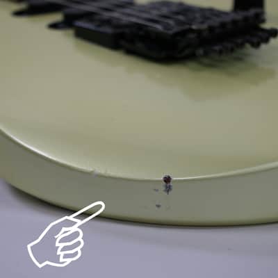 Hamer Steve SHAMER USA Steve Stevens Vintage 80's Electric Guitar - Floyd Rose - White 616426tevens 1980's - White image 22