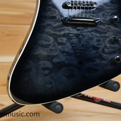 ESP LTD Phoenix-1000 QM - See Thru Black Sunburst image 6