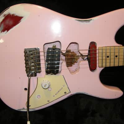 Kramer Pacer? 1980's "Pinkie" Electric Guitar By Boneyard Guitars image 5