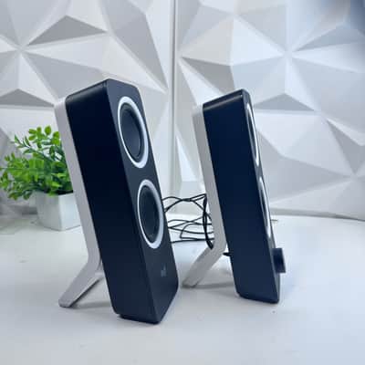 Logitech Z200 Multimedia Speakers 2.0 Desktop Computer Sound System Black Bild 2
