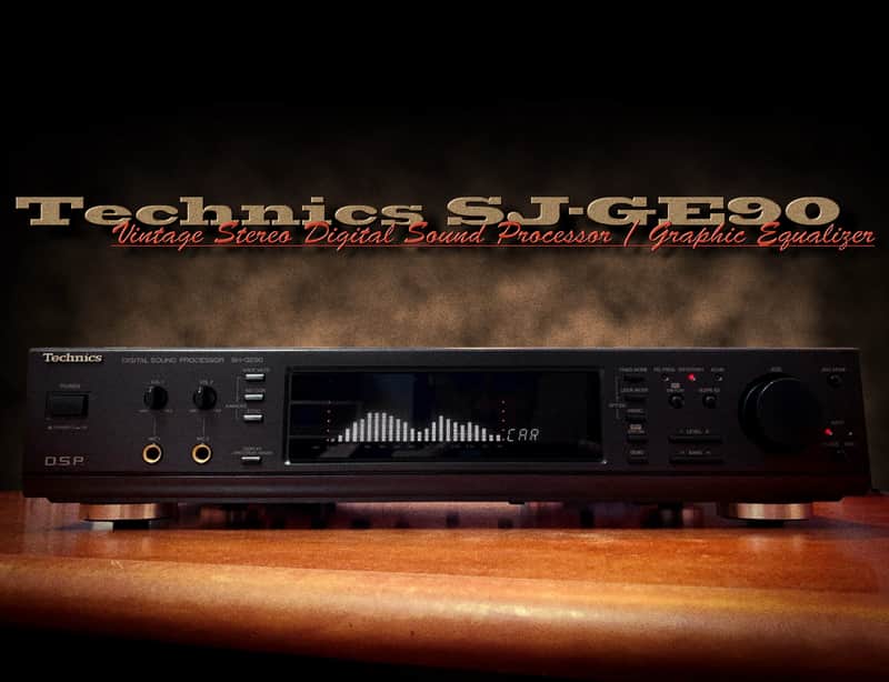 Technics SH-GE90 🌈RaRe🌈 Vintage Stereo Digital DSP Equalizer image 1