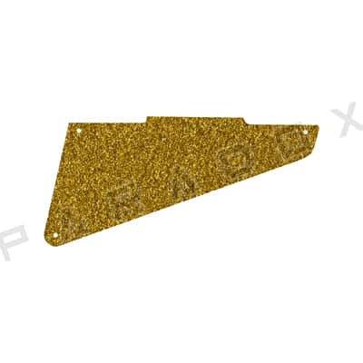 Custom Pickguard For 2018 - 2024 Made in China Ibanez PS60 Paul Stanley Signature - Gold Sparkle Acrylic .112"