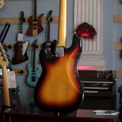 Fender PB-62 Precision Bass Reissue MIJ Made in Japan 1993 Sunburst image 11