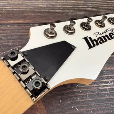 2016 Ibanez Prestige RG2570MZA Neck White Pearl Maple Fingerboard Made in Japan image 4