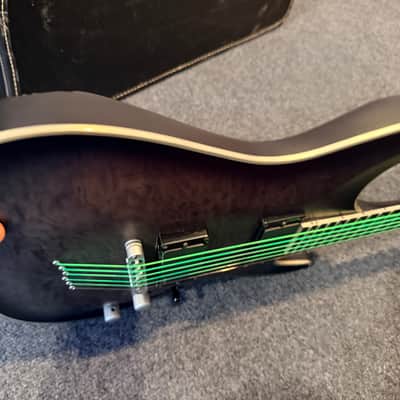 Schecter C-1 Platinum Satin Black Electric Guitar EMG image 4
