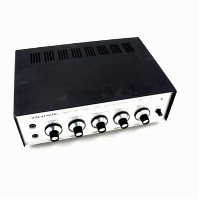 Vintage Realistic MPA-20 Solid State P.A. Amplifier 120V / 12V Mic Preamp Portable image 12