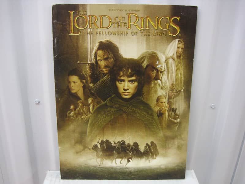 Lord of the Rings Fellowship of the Ring Piano Vocal Guitar Chords Sheet Music Song Book Songbook image 1