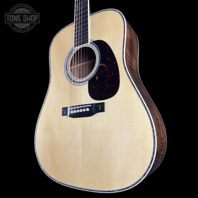 Martin Custom Shop Dread 41 Style Adirondack / Exceptional Broad Figure Koa w/case 2964099 image 4