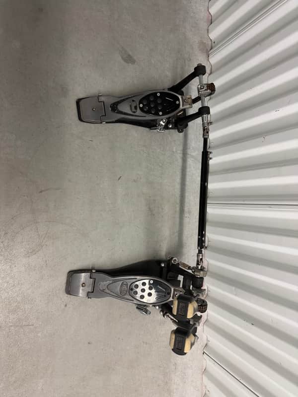 Pearl P2002C PowerShifter Eliminator Chain-Drive Double Bass Drum Pedal 2010s - Chrome / Black image 1