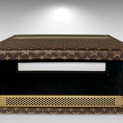1U Gold Vented Steel Panel – 19” Rack Mount Faceplate – Perforated Vent image 5