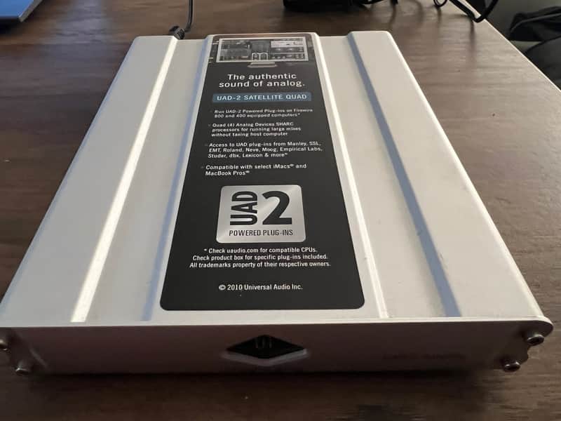Universal Audio UAD-2 Satellite QUAD Core Firewire DSP W/ Firewire 800 card and Cable image 1